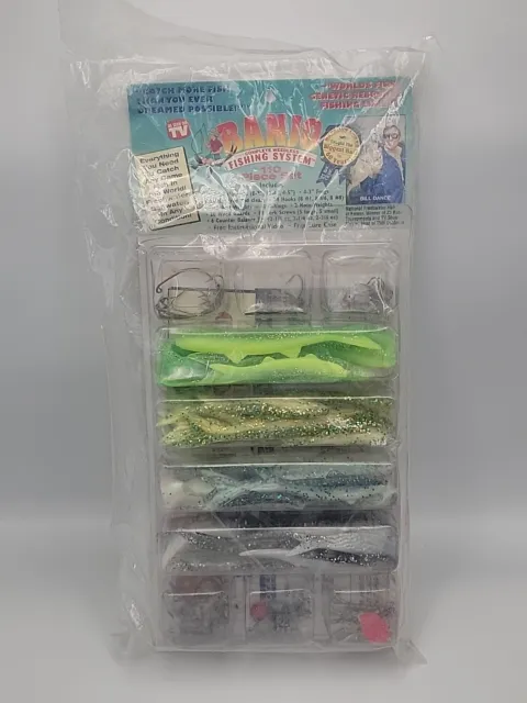 VINTAGE BANJO COMPLETE Weedless Fishing System 110 Piece Set Bill Dance USA  NEW $49.99 - PicClick