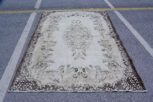 Moroccan Rugs, Vintage Rug, 6.3x9 ft Large Rug, Home Decor  Rugs, Turkish Rug