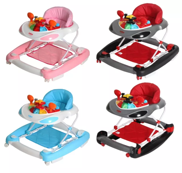 Bebe Style 4 in 1 Baby Walker, Baby Rocker, and Baby Activity Table