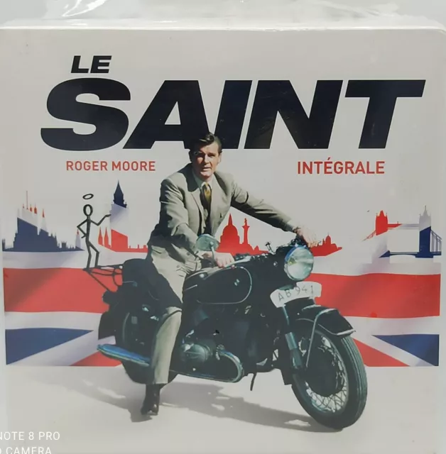 DVD Coffret Intégrale Série TV Le Saint Roger Moore + Livre éditions Yris
