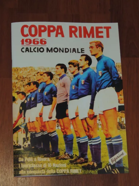 Album Calciatori Coppa Rimet 1966 Verbania,Anastatico Con Set Completo Figurine