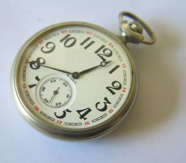 Gent's Vintage Russian Ship / Maritime Hand Winding Mechanical Pocket Watch