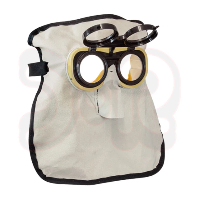 SCAPP Schweißermaske Lederhaube – 45 Cm Lang, Kopfhaube Für Schutz Beim Schweißen