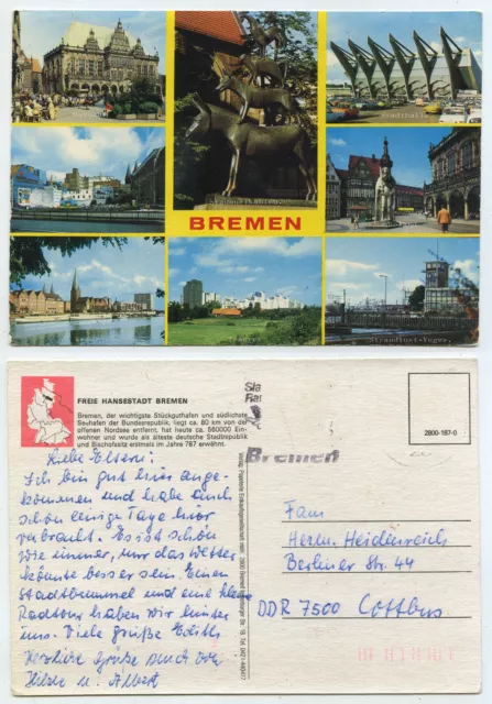 64101 - Bremen - postcard, run