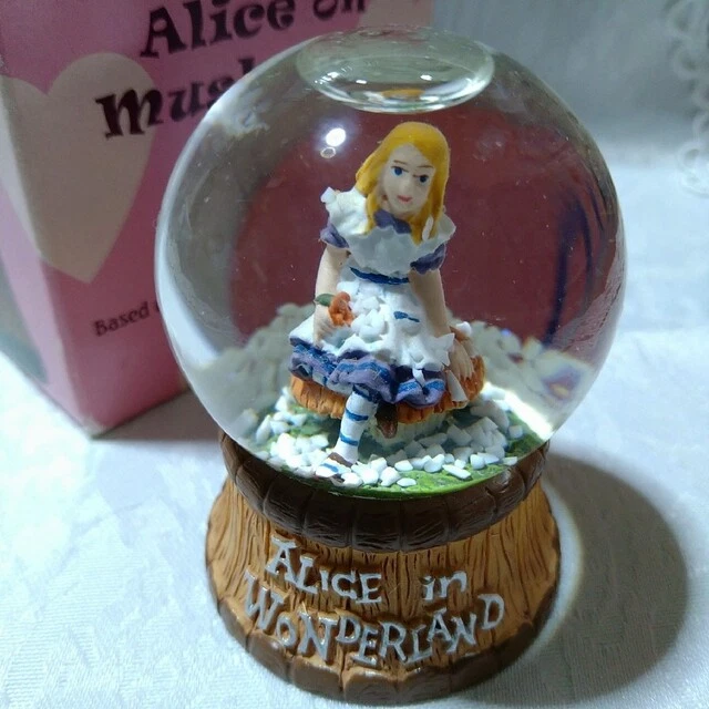 Disney Alice in Wonderland Snow Globe Alice in Wonderland John Tenniel 430