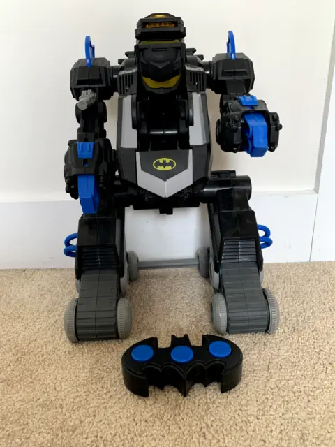 Imaginext Batman Batbot Remote Controlled Transforming Robot Tank with Remote