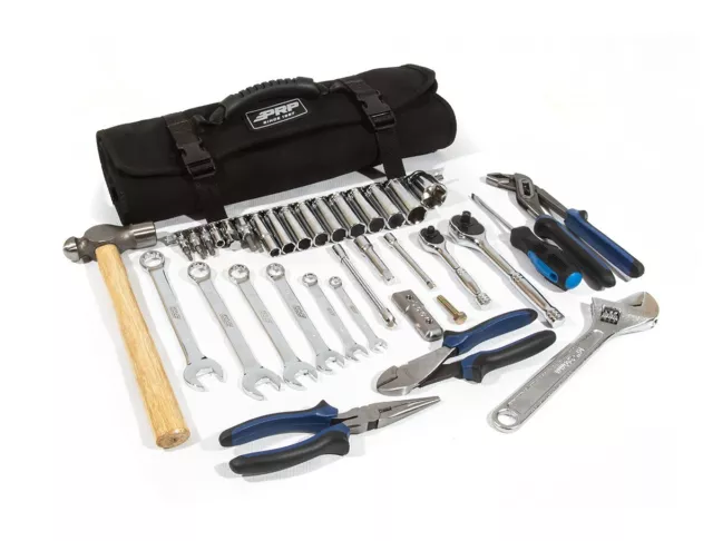 PRP 36 Piece Tool Kit W/ Roll-Up Bag & Belt Changer For All Polaris RZR Models