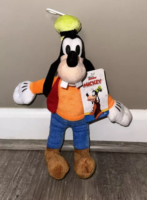 GOOFY Disney Junior Mickey Mouse Clubhouse Plush Stuffed Toy 11" Just Play! NWT