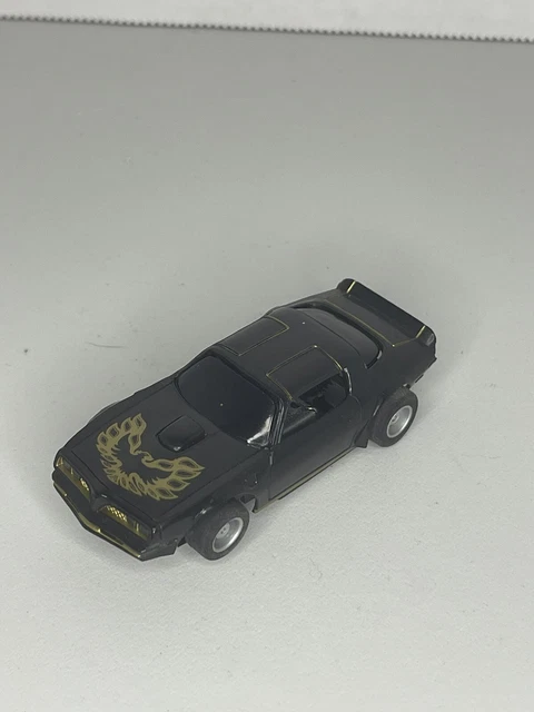 TYCO Pontiac Firebird Trans Am Slot Car Black Bandit Vintage Hong Kong Untested TYCO Pontiac Firebird Trans Am Slot Car Black Bandit Vintage Hong Kong Untested