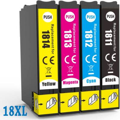 Ink Cartridges For Epson Xp405 Xp205 Xp102 Xp325 Xp305 Xp225 Xp215 Xp202 Lot