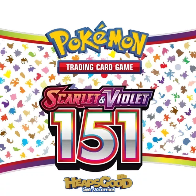 Pokemon 151 - S&V (Reverse Holo, Holo, EX) Single Cards, Finish your set