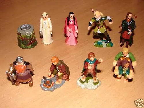 Kinder Herr Der Ringe - Le Seigneur Des Anneaux - Set
