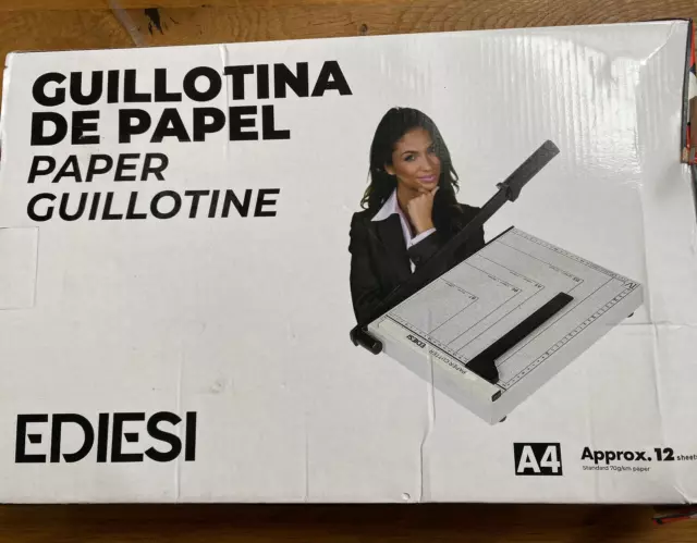 Ediesi, Papierschneider, A4, Schneidemaschine,Papierschneidemaschine, Hebelschn.