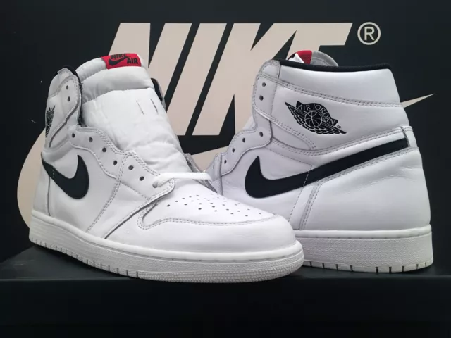 VTG 2016 NIKE Air Jordan 1 Retro High Og Uk11 Eu46 Yin Yang I Bred
