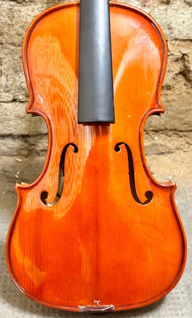 Alte Geige Violine 4/4 violin labeled Zum Aufarbeiten
