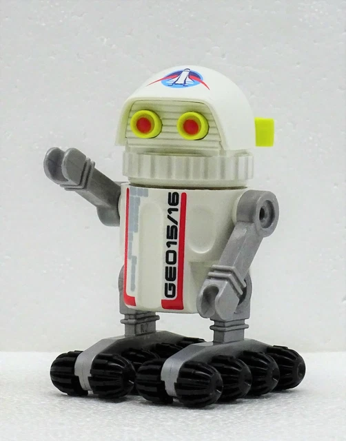 ROBOTER WEISS PLAYMOBIL zu GEO 15/16 R2 SPACE MARS Raumschiff Astronaut SELTEN