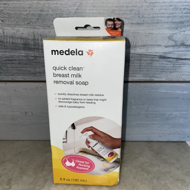 Medela Quick Clean Breastmilk Removal Soap 6oz NEW