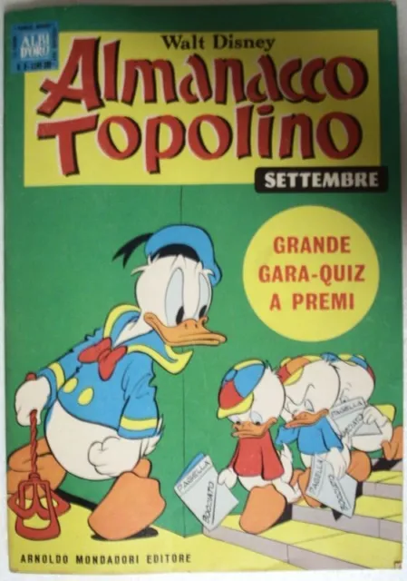 Almanacco Topolino 1968 n. 9 Settembre Edizioni  Mondadori