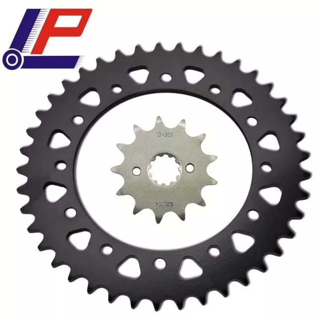 LOPOR 520 CNC 13T/41T Front Rear Motorcycle Sprocket for Honda NX250 88-93