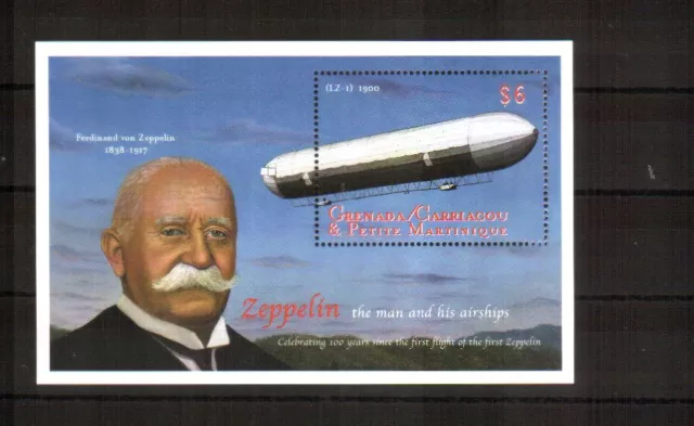 Grenada Carriacou Michelnr. Block 469 postfrisch (Zeppelin: 33037 )