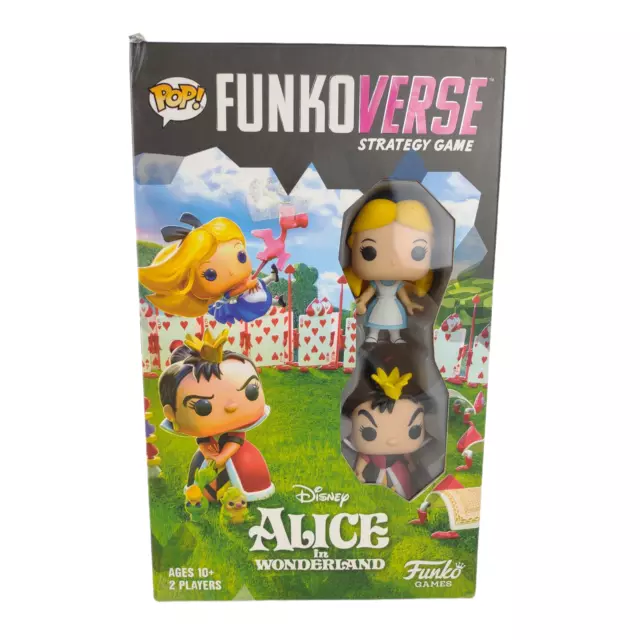 Funko Pop Games FunkoVerse Strategy Game Disney Alice in Wonderland Sealed NEW