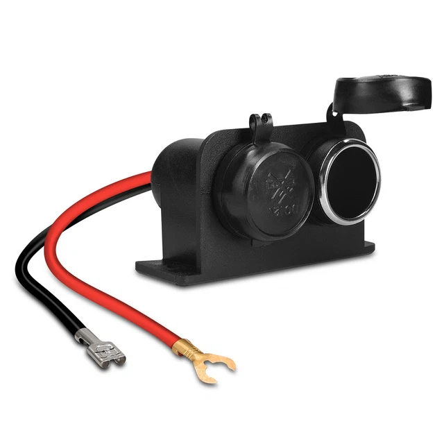 Prise allume-cigare - Chargeur téléphone tablette GPS pour voiture moto bateau