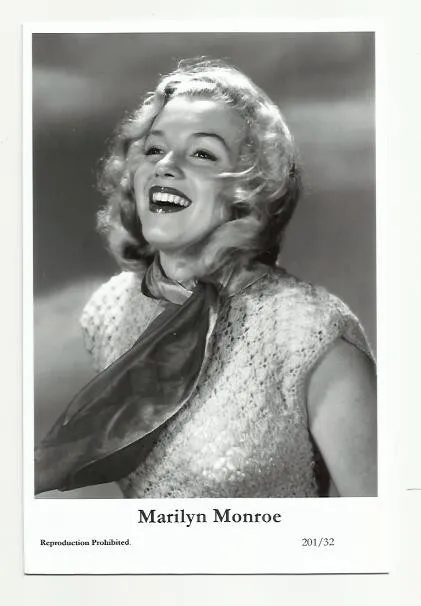 (Bx22) Marilyn Monroe Swiftsure Photo Postcard (201/32) Filmstar Pin Up Glamor