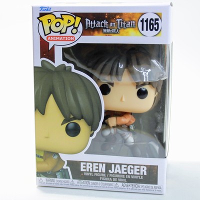 attack on titan pop vinyl eren
