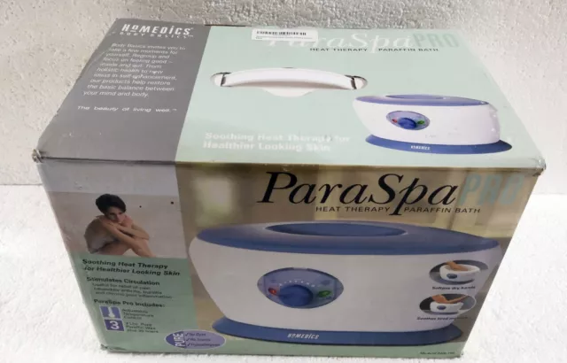 Homedics Paraspa PRO Paraffin Bath Heat Therapy System PAR-100