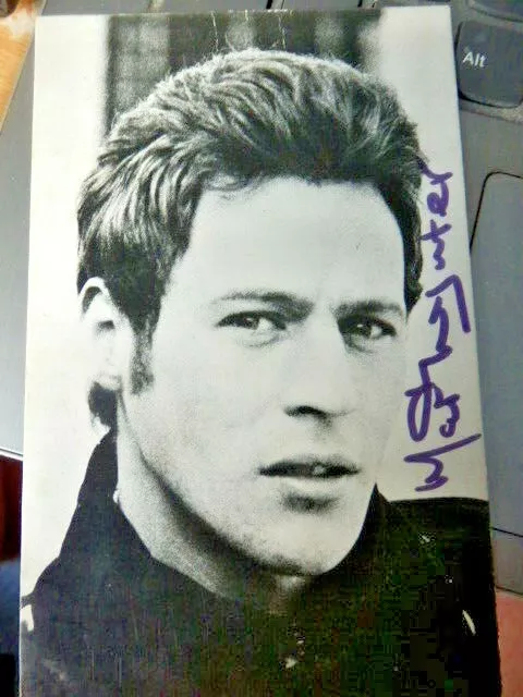 Mark  Wynter  -   Actor / Singer    -  Autographed  Promo  Photo