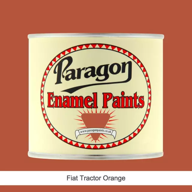 Paragon Paints Fiat Tractor Orange High Temp Engine Enamel Paint