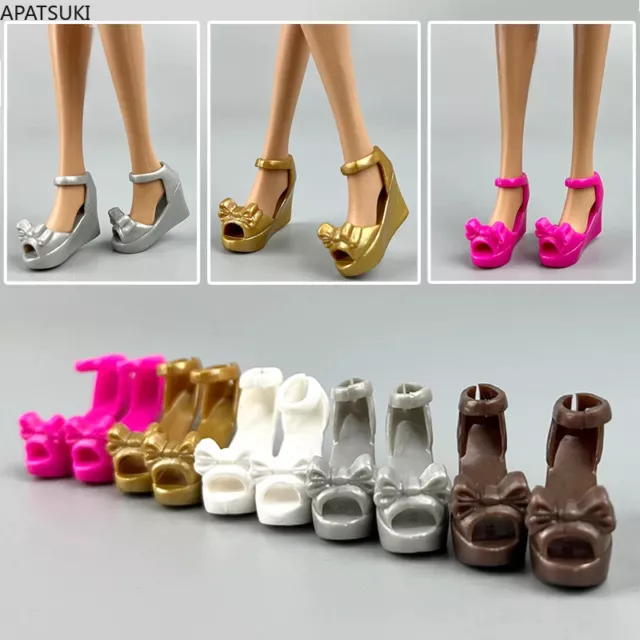 Sandals For 11.5inch Girl Doll Shoes Plastic High Heel Shoes For Blythe Licca