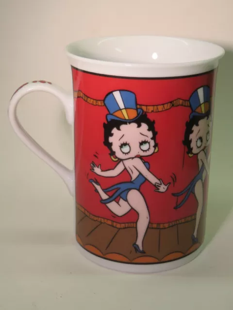 Coffee Tea Porcelain Mug Cup ~ BETTY BOOP Cartoon "Broadway Betty" Danbury Mint