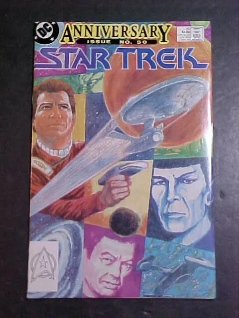 Star Trek #50! Anniversary Issue! Vf- 1988 Dc Comics
