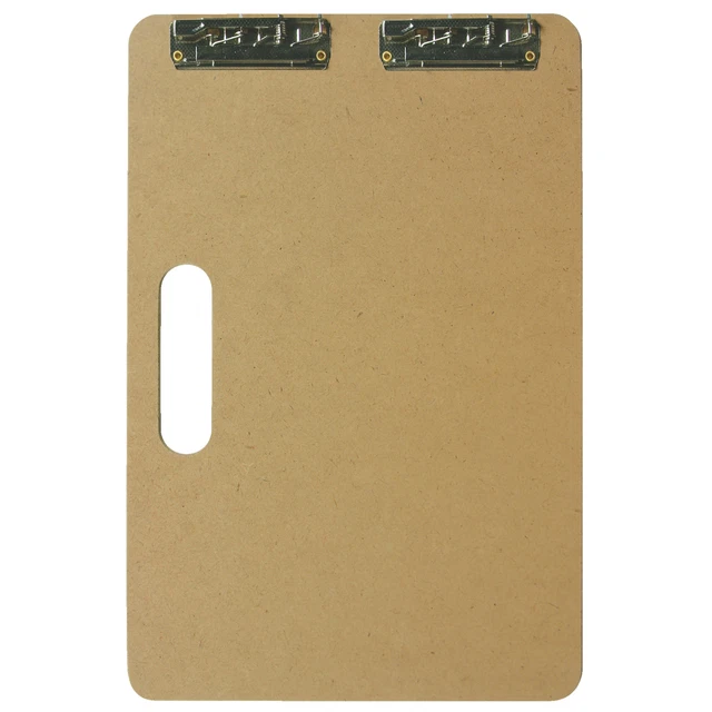 Tablero de dibujo de alta resistencia con clips, 18 x 18 pulgadas