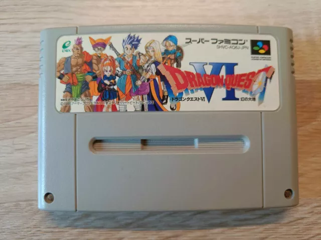 Dragon Quest VI 6 - Super Famicom Nintendo / NTSC-J (Japan) - Sehr guter Zustand