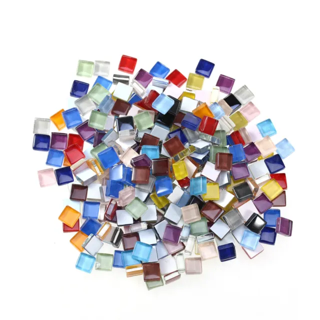 10 Mm Stepping Kit Glass Tiles Crystal Mosaic Supplies Mixed Colour