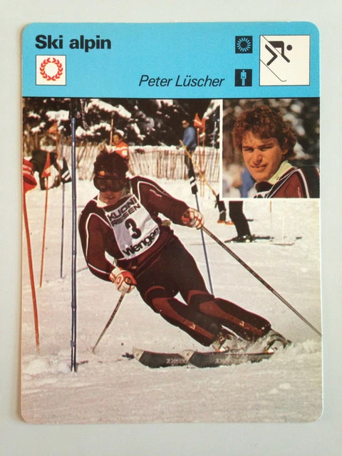 Carte Collection Ski Alpin - Ken Read, Éditions Rencontre 1980, Sports D'hiver