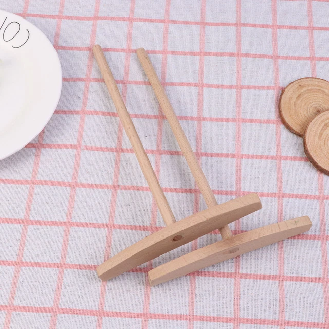 2 PCS Wooden Crepe Tools Wood Pancake Tools Dough Scrapper Making Tools 10
