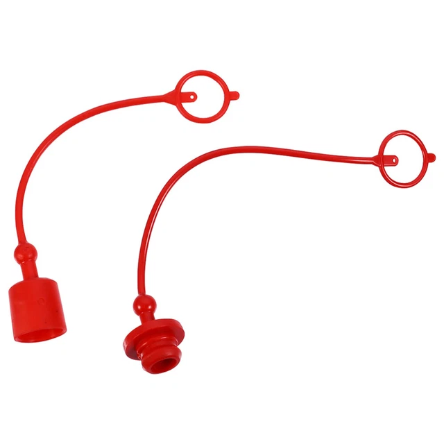 2 set tappi accoppiatore idraulico connettore rapido accessori polvere
