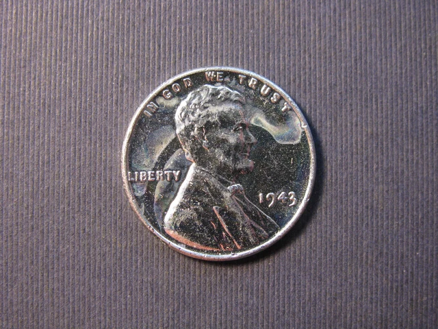 1943 P Lincoln Wheat Cent Unc