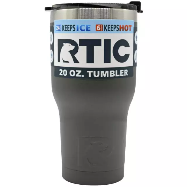 RTIC 20 oz. Vacuum Insulated Stainless Steel Tumbler - Matte Graphite