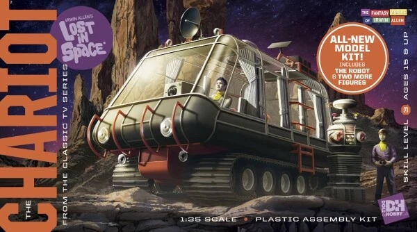 The Chariot from Lost in Space 1:35 scale (DHG-1410) Doll & Hobby Model Kit