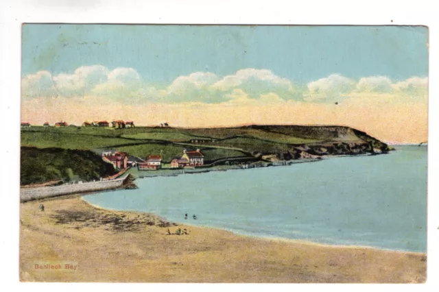 Wales - Anglesey, Benllech Bay By Davies, Fine 1910 Tynygongl Cds  (Ref. 600)