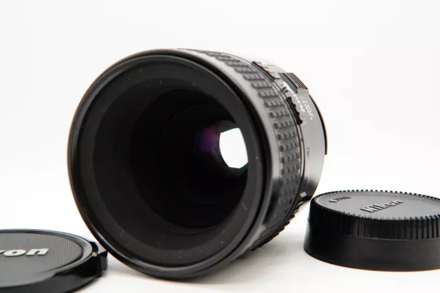 Near MINT Nikon Micro Nikkor 60mm f2.8 AF Portrait Macro Lens F Mount From Japan
