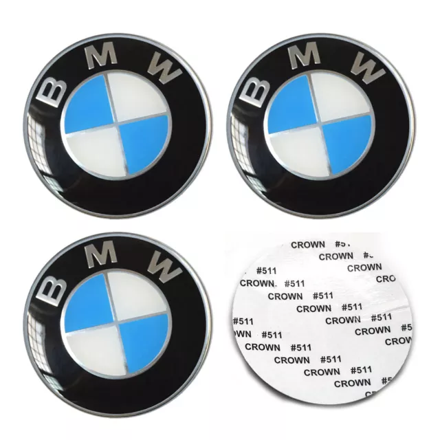 Emblème BMW d'origine de 60 mm 