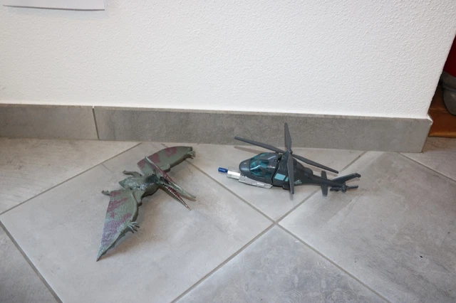 Jurassic Park 3 - Véhicule Diecast Hasbro - Helicopter with Net