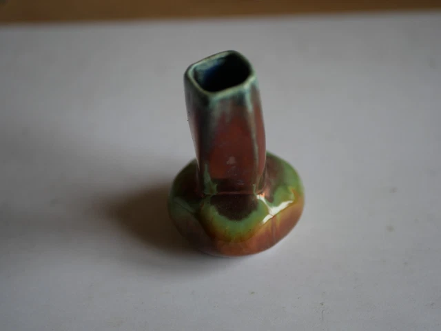 ancien petit vase type grès flammé