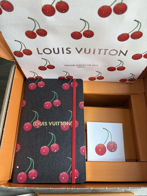 LOUIS VUITTON X TM MM Jane Notebook Cherries Collection