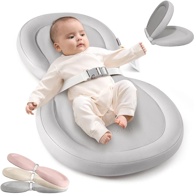 Baby Changing Pad Vegan Leather Waterproof Wipeable, Extra Thick